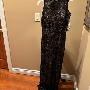 Black sequin dress